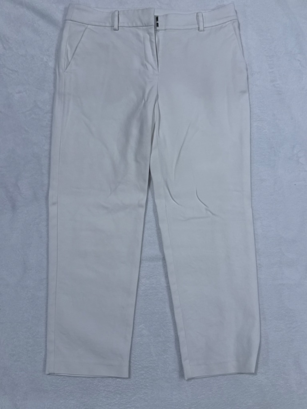 LOFT White Straight-Leg Women's Pants